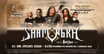 ShamAngra em Juazeiro do Norte - Holy Land 30th, The Freedom Call - The Legacy of Angra & Shaman