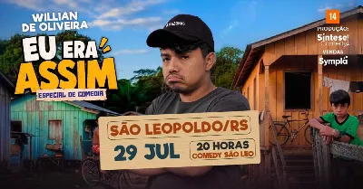 WILLIAN DE OLIVEIRA  em EU ERA ASSIM