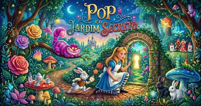 Pop e o Jardim Secreto (Inspirado em Alice no País da Maravilhas) 2° Sessão