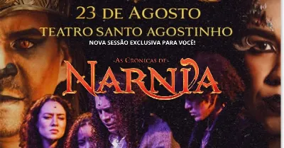 Ingresso Individual - As Crônicas de Nárnia - O Espetáculo - 19hr