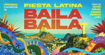 Fiesta Latina Baila Baila |Baile de Reggaeton | Copacabana | 31 de Julio
