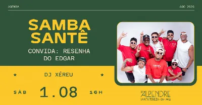 Samba Santê Convida Resenha do Edgar