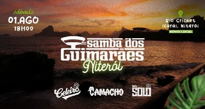 Samba dos Guimarães Niterói NOVO LOCAL - Celeiro Samba Clube e Camacho