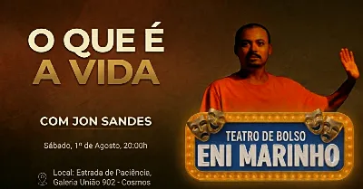 "O QUE É A VIDA?" COM JON SANDES