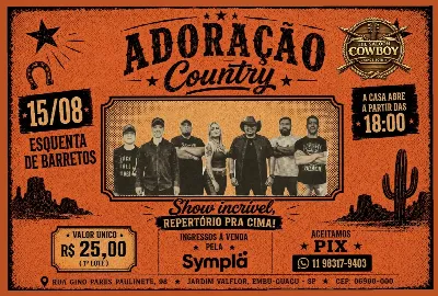 Adoração Country - The Saloon Cowboy