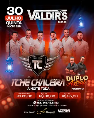 Tchê Chaleira + Duplo Astral no Valdir's Bar