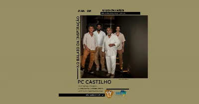 PC CASTILHO - NO BALAIO DA INSPIRAÇÃO NA CASA COM A MÚSICA - 31 JUL - 20H