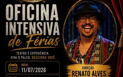 OFICINA DE TEATRO COM O DIRETOR RENATO ALVES - DO FAGULHAS D ARTE