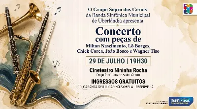 Concerto Sopro das Gerais - Banda Sinfônica Municipal de Uberlândia