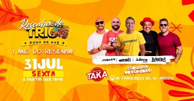 1 ano do Resenha de Trio - Roda de Axé - Aquecimento do Vumbora
