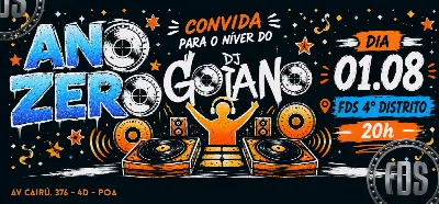 2º EDIÇÃO FESTA ANO ZERO