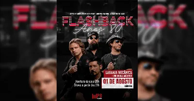 FLASHBACK ANOS 80 - LARANJA MECÂNICA + Vini Roque Acústico