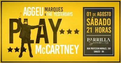 Aggeu Marques & The Yesterdays PLAY McCARTNEY