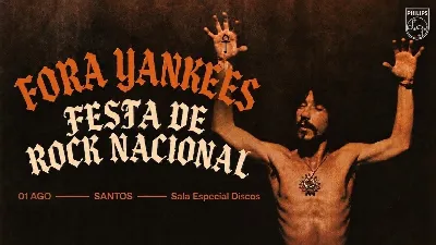 Fora Yankees #2 - Festa de Rock nacional na Sala Especial Discos