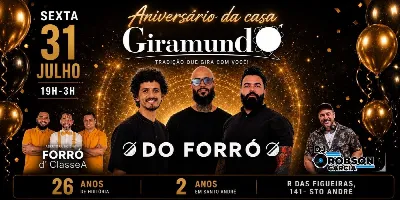 Aniversário Giramundo 2026 | Uma noite para celebrar a nossa história