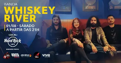 Whiskey River no Hard Rock Cafe Ribeirão Preto