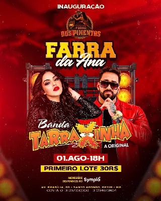 Farra da Ana Forró Dus Pimentas