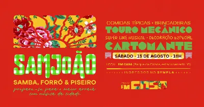SAMJOÃO - Samba, Forró e Piseiro