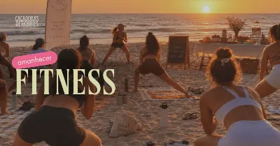 Amanhecer Fitness | Aulão de funcional à beira-mar