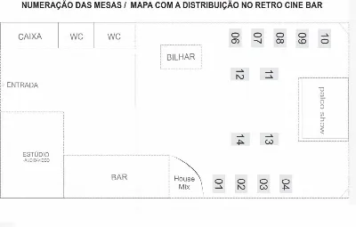 Atenção: Reservas só são garantidas até as 22:30 depois disso, a mesa pode ser liberada.